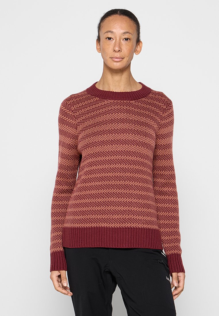 Icebreaker Trui donkerrood