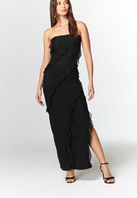 Next BANDEAU MAXI RUFFLE - Alkalmi viselet - black