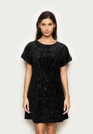 BRILLIANT PARTY - SHORT  - Cocktailklänning - black plain