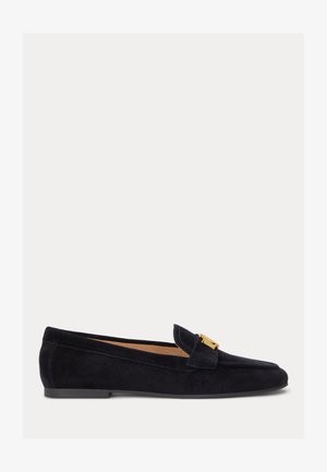 Lauren Ralph Lauren AVERI III SUEDE LOAFER - Našuchovačky - black