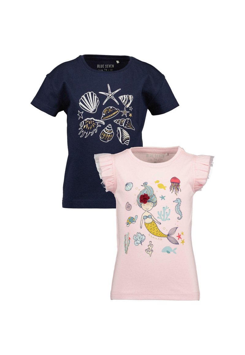 BLUE SEVEN T-shirt print meerkleurig