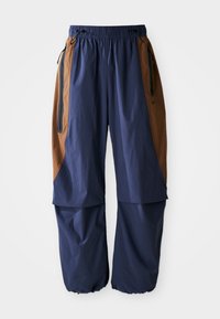 TECH PANT - Pantaloni sportivi - thunder blue/mosswood brown