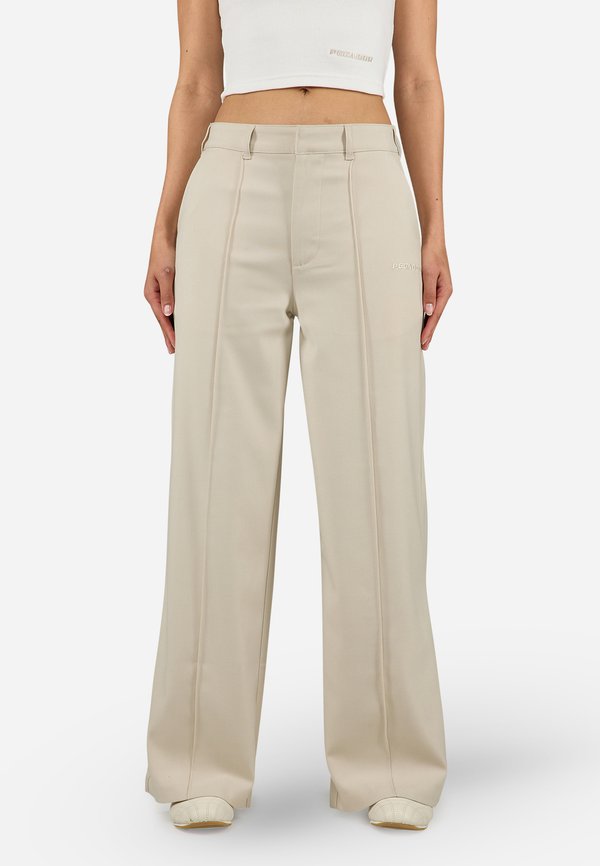 SOLAYA SUIT PANTS - Trousers - light beige