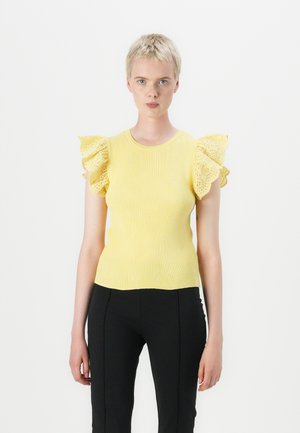 ONLSIA LIFE - T-shirt basique - wax yellow