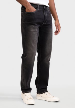 RRMADISON - Straight leg jeans - black washed