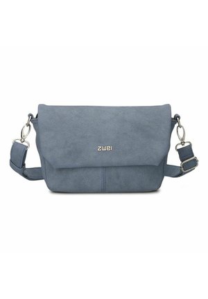 MADEMOISELLE M MESSENGER - Bandolera - nubuk sky