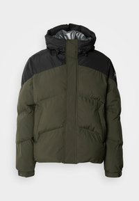 ETHEN - Vinterjacka - kaki/black