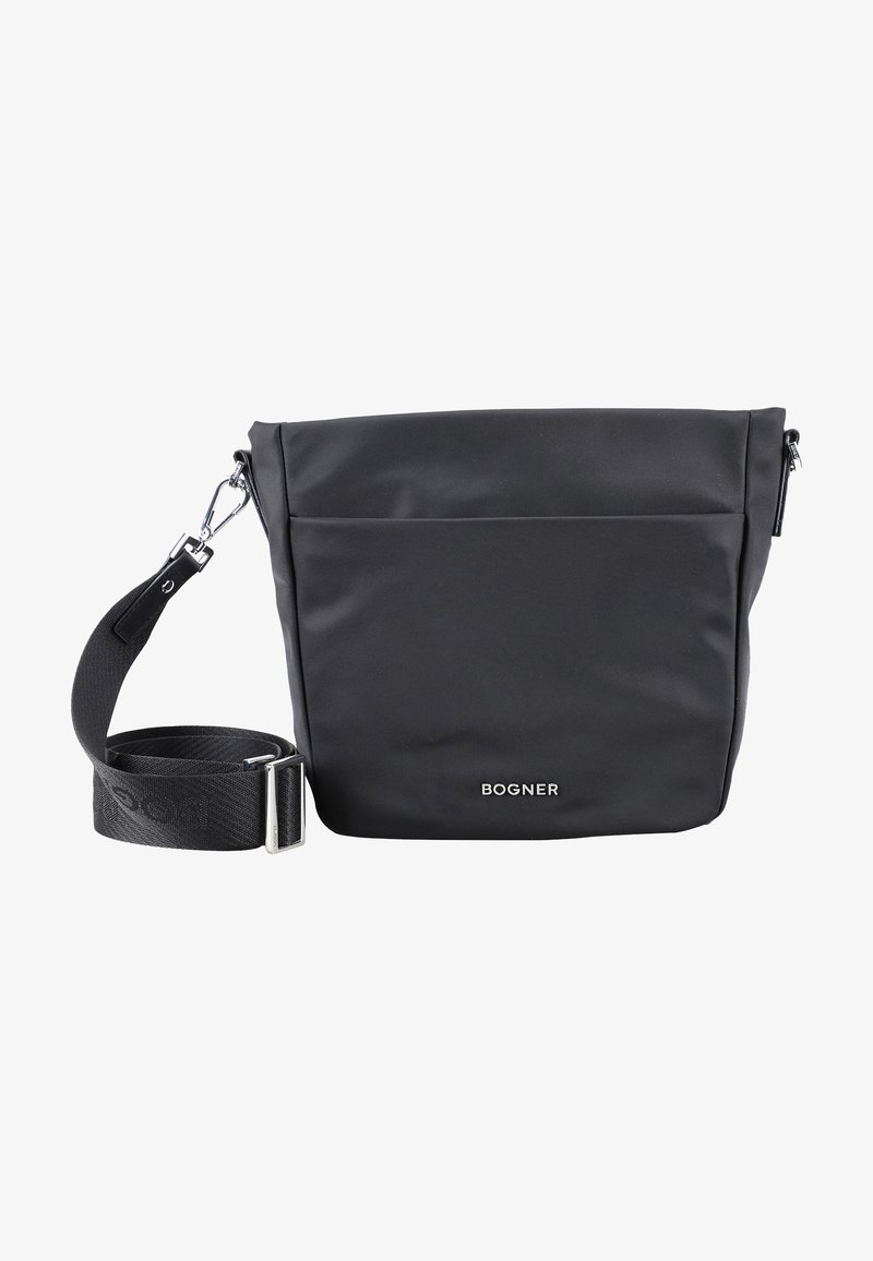 Bogner KLOSTERS JUNA SHOULDER - Axelremsväska - seal brown