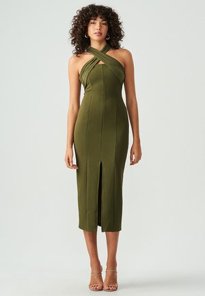 GRAZIA MIDI  - Tubino - khaki