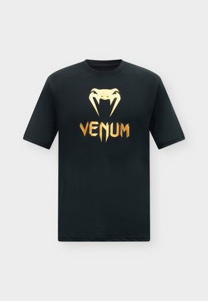 Venum, CLASSIC DRY TECH - Спортна тениска - black/gold
