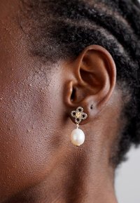 Tory Burch KIRA CLOVER DROP EARRING - Korvakorut - gold-coloured