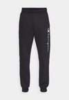 ICONS CUFF PANTS LARGE LOGO - Pantalon de survêtement - black