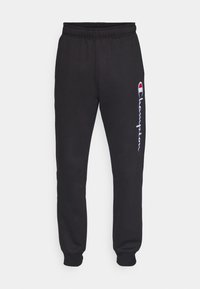 ICONS CUFF PANTS LARGE LOGO - Pantalones deportivos - black
