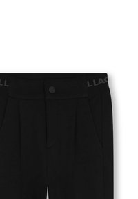 KARL LAGERFELD KIDS PRESSIONNÉ - Pantalon classique - black