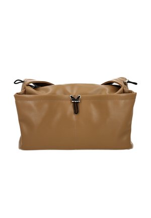 Cross body bag - dunkelbeige