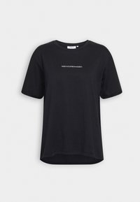 SMALL LOGO TEE - T-shirts - black/white