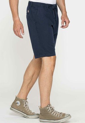 Carrera Jeans CHINO BERMUDA DRAWSTRING - Shorts - blu