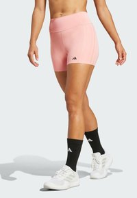 adidas Performance OPTIME RAW CUT HEM - Leggings - semi pink spark