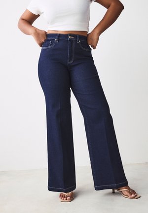 Next HOURGLASS WIDE LEG  - Laza szabású farmerek - rinse