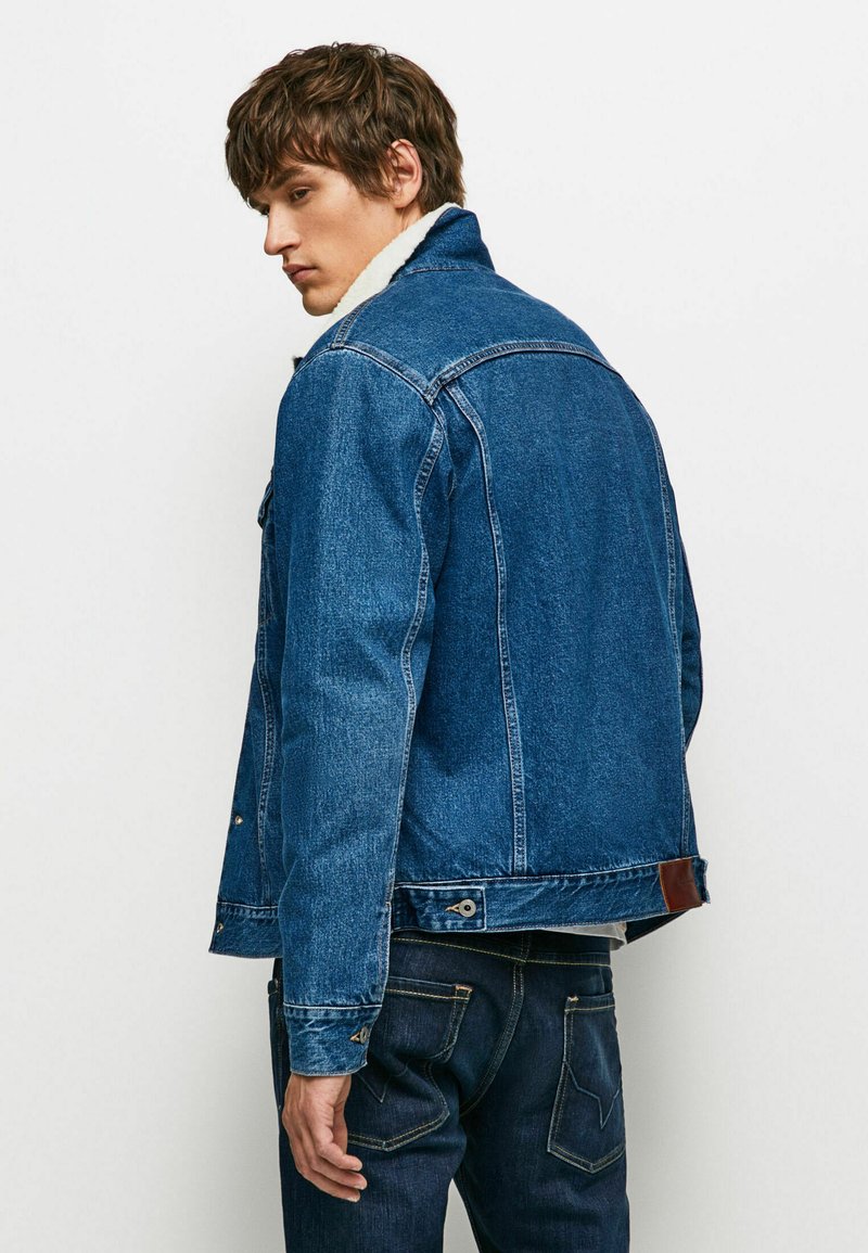 Pepe Jeans PINNER DLX - Chaqueta denim/blue denim - Zalando.es