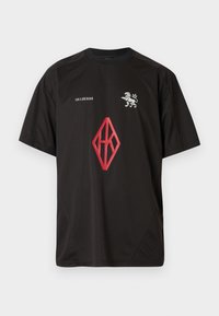 DIAMOND FOOTBALL TEE - Μπλουζάκι με στάμπα - black