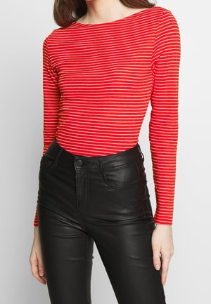 Langarmshirt - dark red