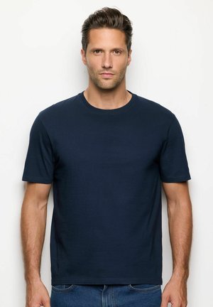 DAILY 3 MULTIPACK - T-shirt basic - dark blue (plain)