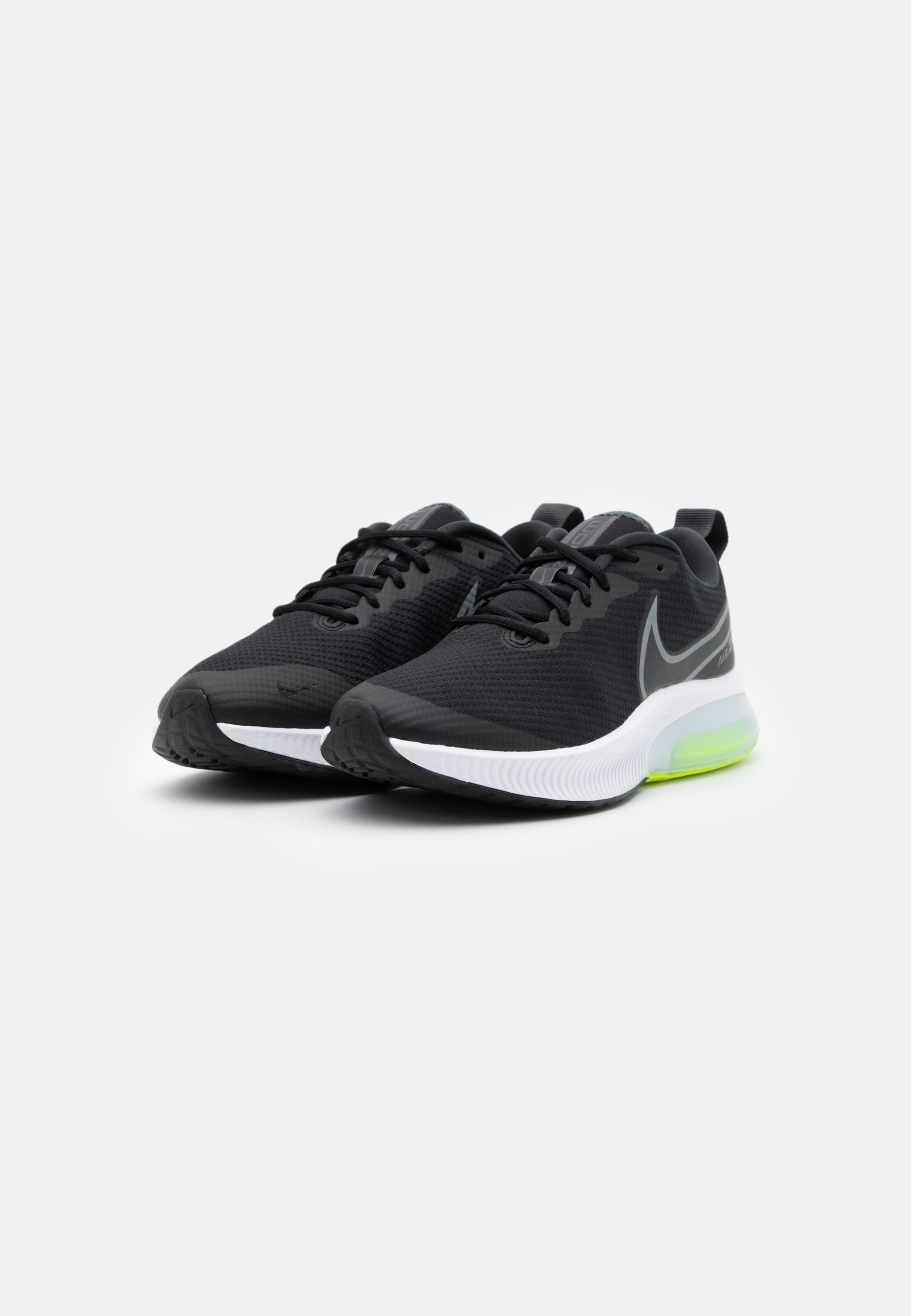Nike Performance AIR ZOOM ARCADIA UNISEX - Zapatillas de running neutras -  black/smoke grey/volt/dark smoke grey/negro - Zalando.es