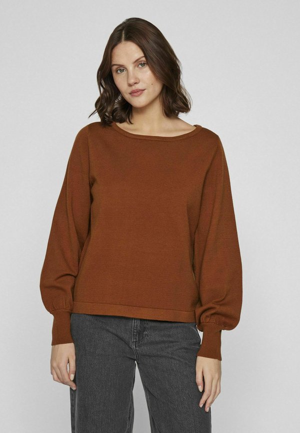 U-BOOT-AUSSCHNITT - Strickpullover - argan oil