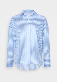 VESPER LOOSE NOOS - Blusa - cloud dancer/cornflower blue