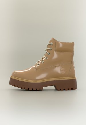 Timberland, STONE STREET 6 LACE WATERPROOF BOOT - Enkelkaarsjes - mid beige