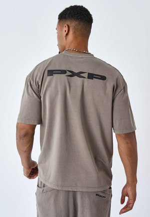 Camiseta estampada - kaki
