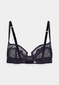 Unselected, dark blue
