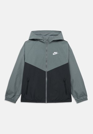 Nike Sportswear UNISEX - Μπουφάν εξωτερικού χώρου - smoke grey/black/white