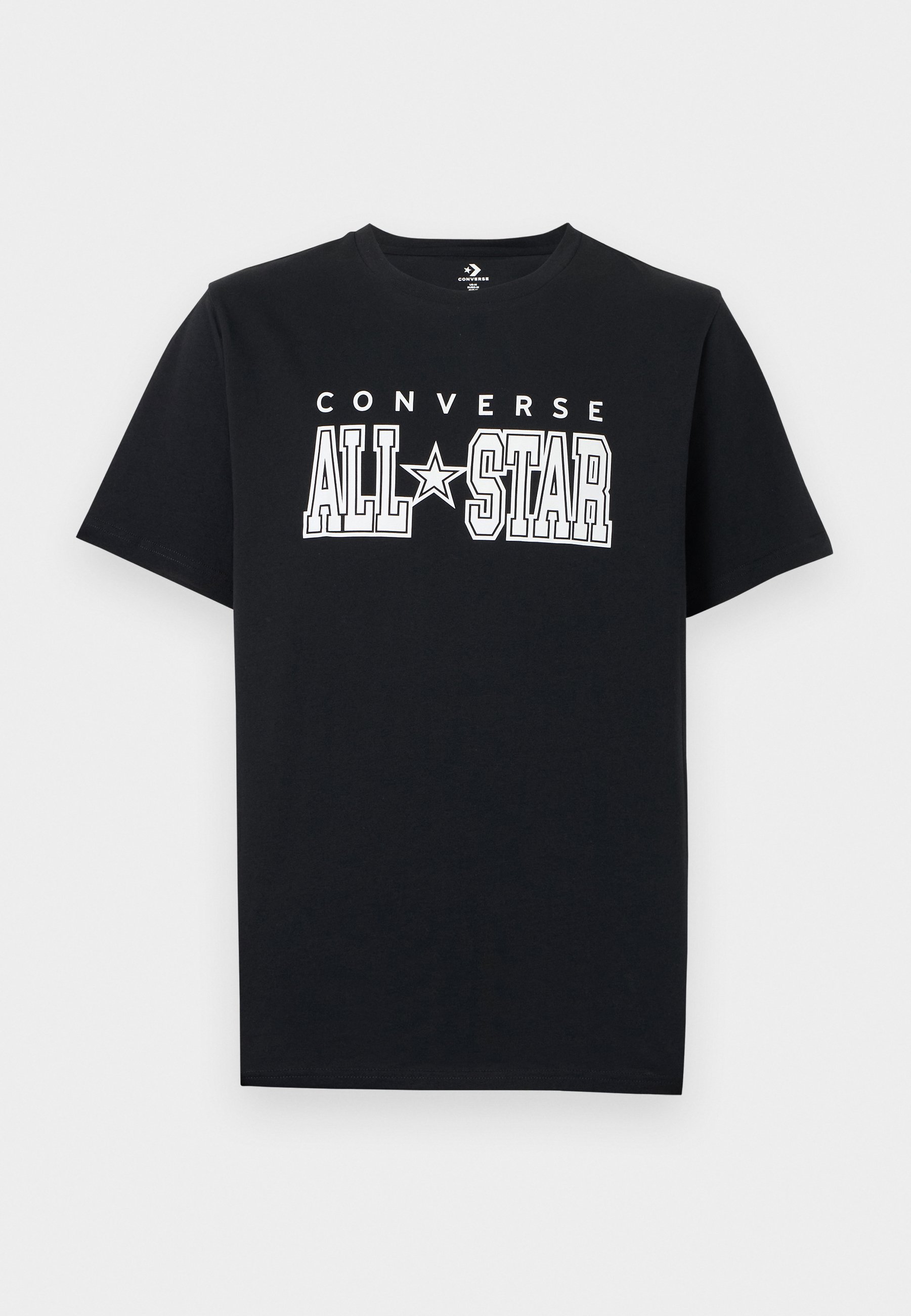 Converse ARCH ALL STAR TEE - Triko s potiskem - black