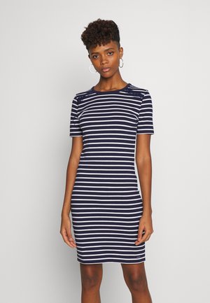 EDEN MIX DRESS - Jerseyjurk - navy