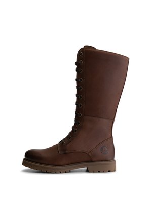 KROSSBERG  - Platform boots - cognac