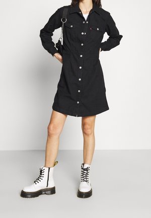 Levi's® Vestido vaquero - black denim