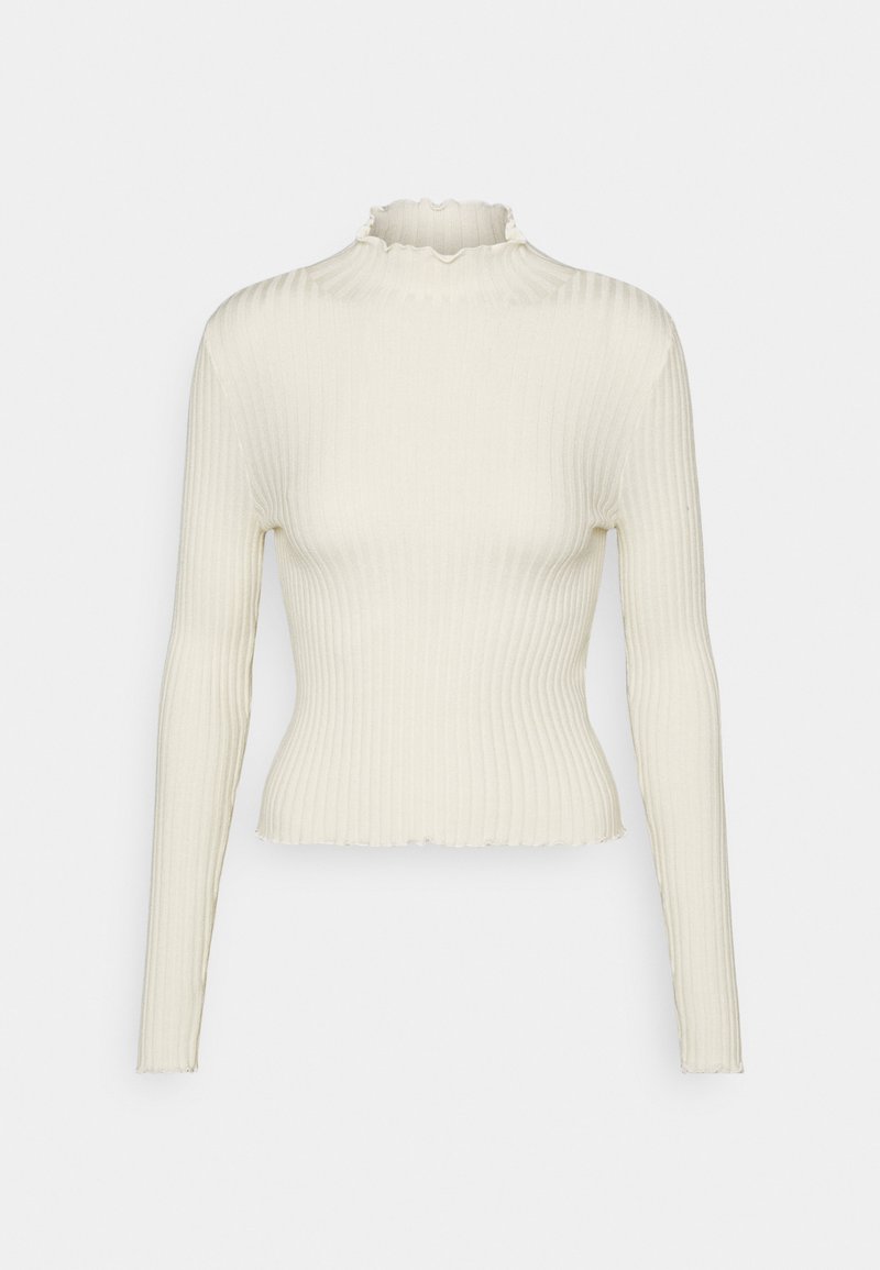 Vero Moda Petite VMEVIE HIGHNECK - Camisola de manga comprida - birch