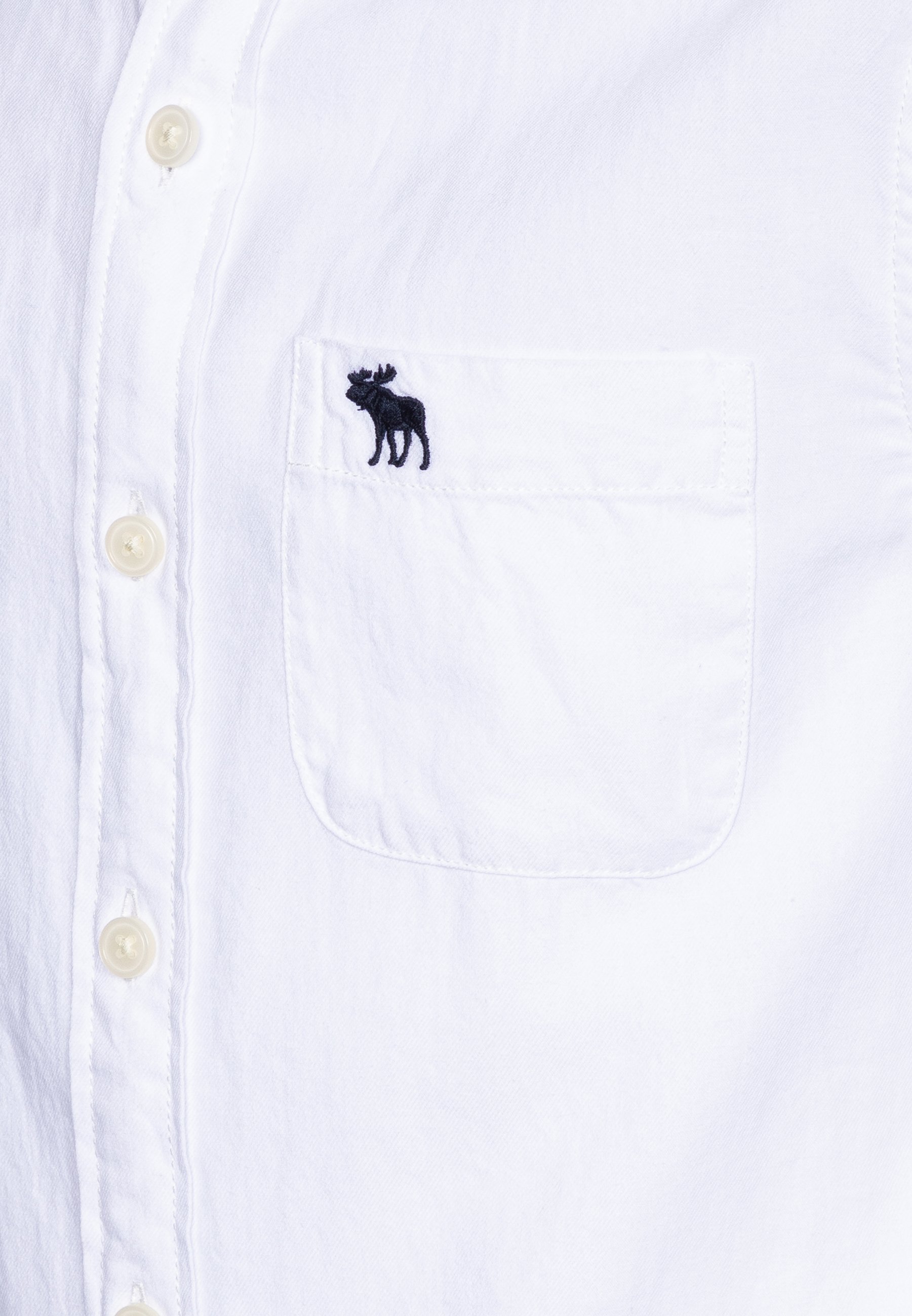 Abercrombie & Fitch PREPPY Skjorte white solid Zalando.no Abercrombie & Fitch PREPPY Skjorte white solid Zalando.no