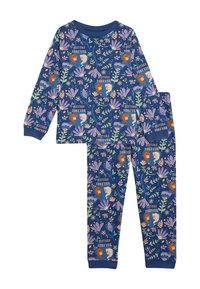 Robe Fille Marks And Spencer – Bleu Coton Géométrique – Taille 5-6 Ans – Très Bon État