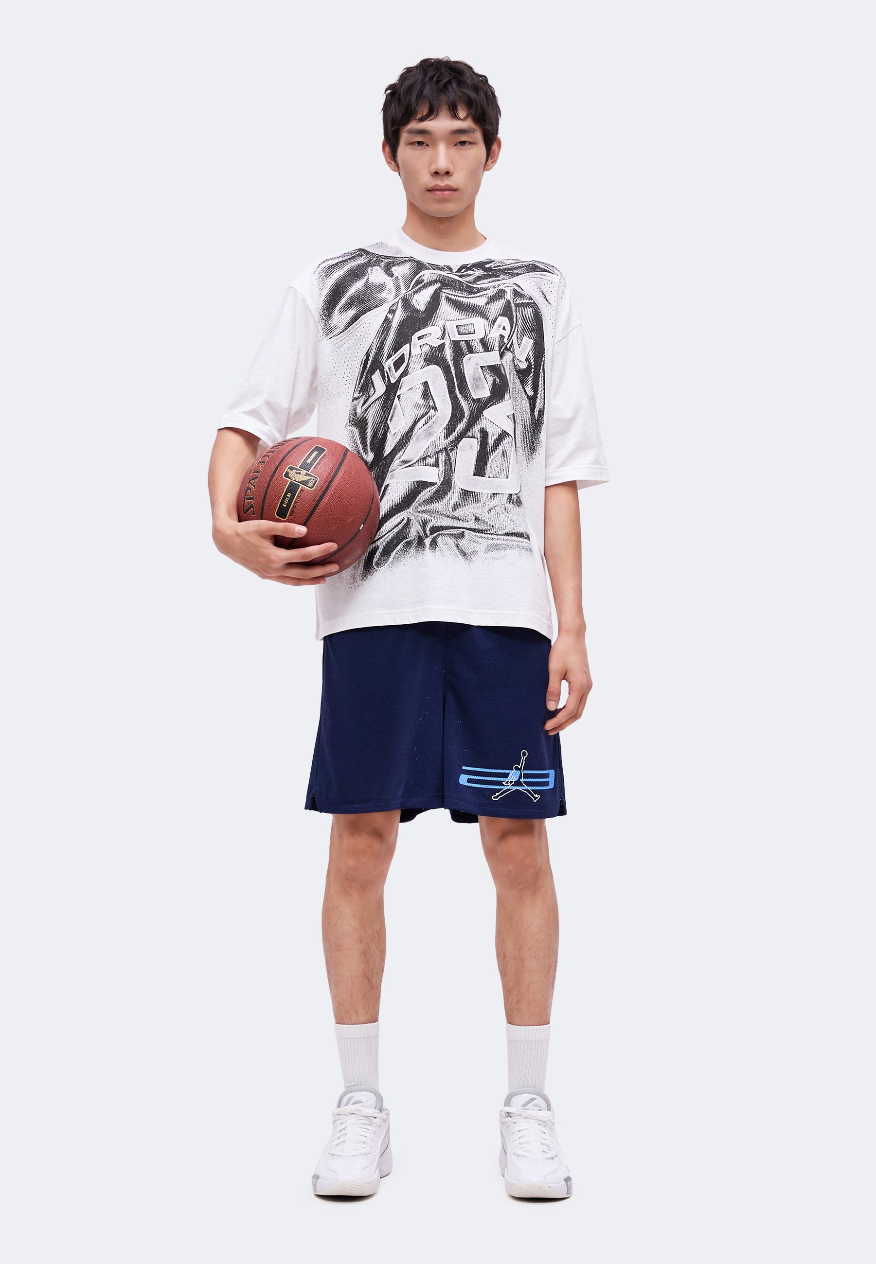 Jordan SHORT - Sports shorts - midnight navy/dark blue - Zalando