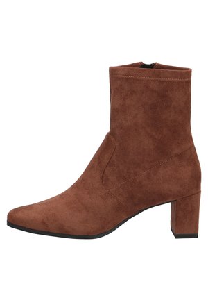 Caprice Bottines - cognac