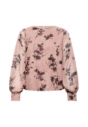 b.young, BYXIMMA - Blouse - mauve shadows, flower