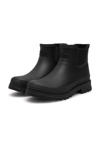 Woden Bottes en caoutchouc - black