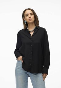 Vero Moda - VMLINN LS - Chemisier - black Image miniature 1