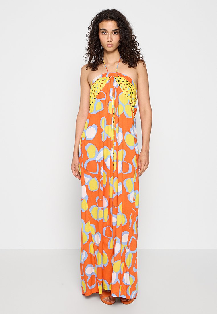 Diane von Furstenberg Maxi-jurk oranje