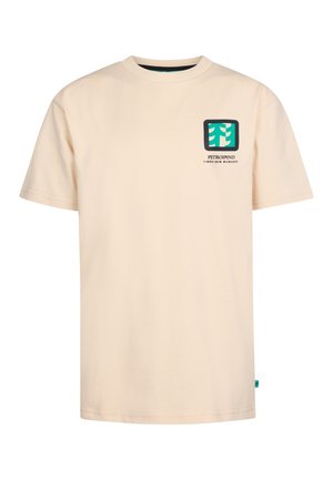 LOGO ROCKIES - Print T-shirt - raw sand