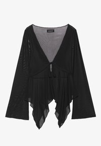 Top s dlouhým rukávem - black