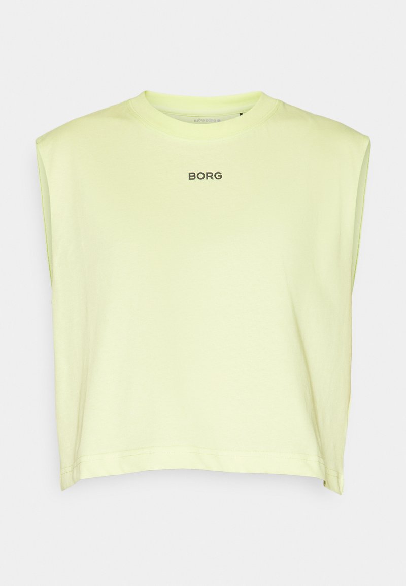 Björn Borg T-shirt basic neongeel